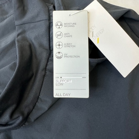 Zella Black Zelflex Lightweight 4 way stretch cropped pants size Large - Picture 7 of 11